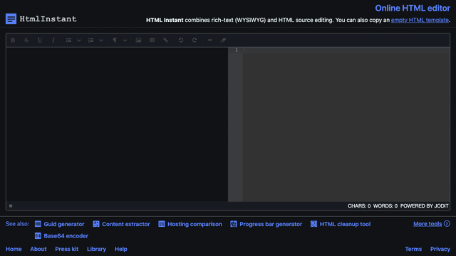 Homepage